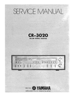 Yamaha CR-3020 - Service Manual 